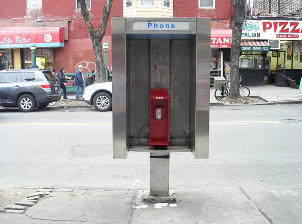 community phone booth