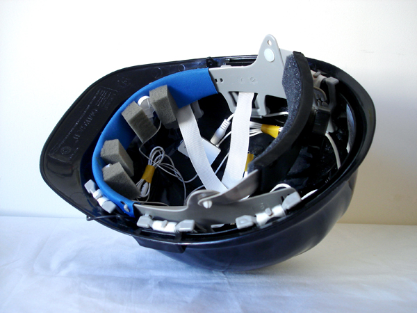 re-wired helmet